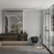 Bathroom Wall Panel - 1000mm x 2400mm x 10mm Terrazzo Stone Super Matt