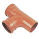 Drainage Junction Double Socket - 87.5 Degree x 160mm