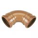 Drainage Swept Bend Double Socket - 87.5 Degree x 160mm