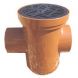 Drainage Bottle Gully Back Inlet Circular Grid - 110mm