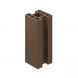 Clarity Composite Fencing Inter Fence Post - 125mm x 1940mm Walnut