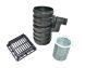 Yard Gully Set with Silt Bucket and Ductile Iron Grating - 25 Tonne x 300mm Diameter