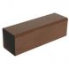 FloPlast Square Downpipe - 65mm x 5.5mtr Brown