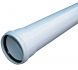 Ring Seal Soil Pipe Single Socket - 110mm x 3mtr White - Pack of 2