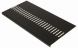 Vented Soffit Board - 304mm x 10mm x 5mtr Black Ash Woodgrain