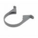 Push Fit Waste Pipe Clip - 32mm Grey