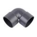 Solvent Weld Waste Bend Knuckle - 90 Degree x 32mm Grey