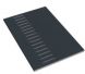 Vented Soffit Board - 200mm x 10mm x 5mtr Anthracite Grey Woodgrain