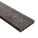 WPC Double Faced Decking Plank Black - 25mm x 3000mm (L) x 148mm (W)