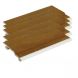 FloPlast V Joint Cladding - 100mm x 5mtr Golden Oak - Pack of 5