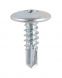 Drywall Screw Phillips Wafer Head Drill Point - 4.2mm x 13mm BZP - Bag of 30