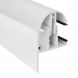 Snapa Gable Bar Including End Cap - 10 - 35mm x 2000mm White