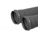 Ring Seal Soil Pipe Single Socket - 110mm x 3mtr Anthracite Grey - Pack of 2