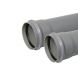 Ring Seal Soil Pipe Single Socket - 110mm x 3mtr Grey - Pack of 2