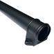 FloPlast Ring Seal Soil Pipe Socketed - 110mm x 1.8mtr Cast Iron Effect