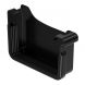 Square Gutter (Large 135mm) Right Hand Stopend - Black