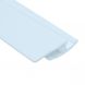 Antimicrobial PVC Hygiene Cladding Two Part Vinyl Floor Trim - 3mtr Blue