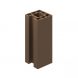 Clarity Composite Fencing End Post - 125mm x 1940mm Walnut