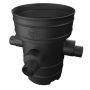 Catchpit Chamber Set - 450mm Diameter x 1015mm Height For 110mm & 160mm Pipe with 110mm & 160mm Inlets