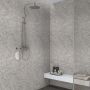 Bathroom Wall Panel - 1000mm x 2400mm x 10mm Bardiglio Marble