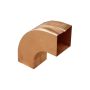 Copper Square Downpipe Bend - 85 Degree x 80mm x 80mm