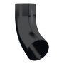 Lindab Aluminium Conical Pipe Bend 70 - 87mm Black