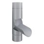 Lindab Aluminium Adjustable Diverter - 75mm Silver Metallic