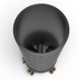 Inspection Chamber Set - 450mm Diameter x 1940mm Depth with 110mm Channel & 110mm Inlets