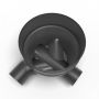Inspection Chamber Base - 600mm Diameter with 225mm Channel & 225mm Inlets