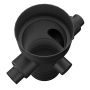 Catchpit Chamber - 300mm Diameter Base Only 110mm Pipes