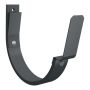 Lindab Aluminium Gutter 70mm Flex-Fit Fascia Bracket - 125mm Anthracite Grey