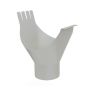 Lindab Aluminium Gutter Outlet 87mm - 125mm White