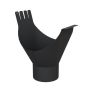 Lindab Aluminium Gutter Outlet 100mm - 150mm Anthracite Grey