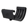Lindab Aluminium Gutter Union with Rubber Seal - 150mm Anthracite Grey