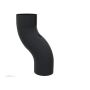 Lindab Aluminium One-Piece Offset - 100mm Black