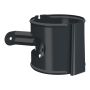 Lindab Aluminium Downpipe Bracket - 87mm Anthracite Grey