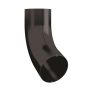 Lindab Steel Conical Downpipe Bend 70 - 100mm Black