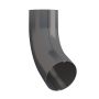 Lindab Steel Conical Downpipe Bend 70 - 120mm Graphite