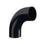 Lindab Steel Conical Downpipe Bend 85 - 100mm Black