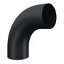 Lindab Steel Conical Downpipe Bend 85 - 100mm Matte Black