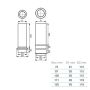 Lindab Steel Drain Shoe - 120mm Anthracite Grey