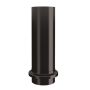 Lindab Steel Drain Shoe - 75mm Black