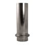 Lindab Magestic Steel Drain Shoe - 87mm Galvanised