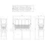 FloPlast Sump Trap Unit and Basket Galvanised Steel Grating