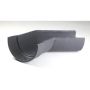 Cast Iron Deep Half Round Gutter Right Hand Angle - 135 Degree x 100mm Primed