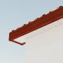 150mm Rosewood Fascia Capping Board - 10mm x 5mtr