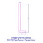 175mm Golden Oak Fascia Capping Board - 10mm x 5mtr - Pack of 2