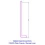 225mm Rosewood Fascia Capping Board - 10mm x 5mtr