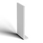 250mm White Fascia Capping Board - 10mm x 5mtr