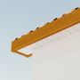 250mm Golden Oak Fascia Capping Board - 10mm x 5mtr - Pack of 2